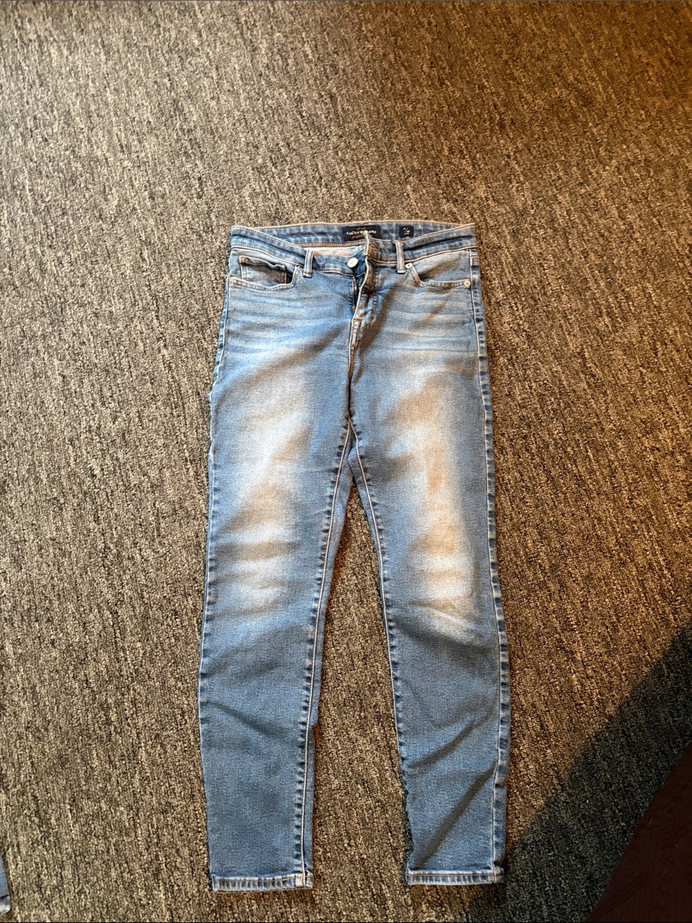 Lucky Brand Faded Blue Skinny Jeans